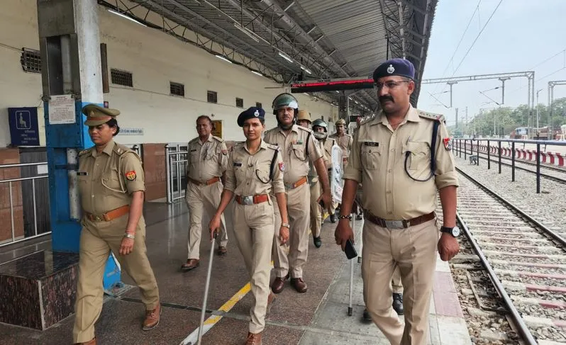 बरेली: सिटी स्टेशन पर चलाया गया चेकिंग अभियान