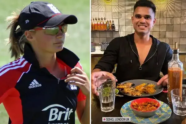 इंग्लैंड की महिला क्रिकेटर डेनिएल वैट के साथ लंदन घूम रहे अर्जुन तेंदुलकर, सामने आई लंच की फोटो