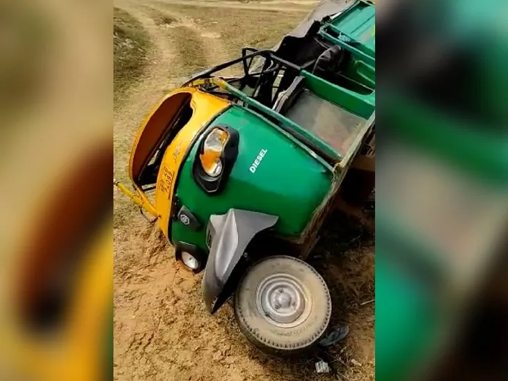 हल्द्वानी: तेज रफ्तार ऑटो पलटा, युवक के हाथ-पैर टूटे