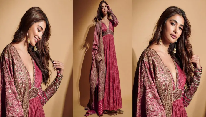 ट्रेडिशनल लुक में Pooja Hegde लगीं बेहद गॉर्जियस, फैंस ने फोटोज पर लगाई कमेंट की लाइन