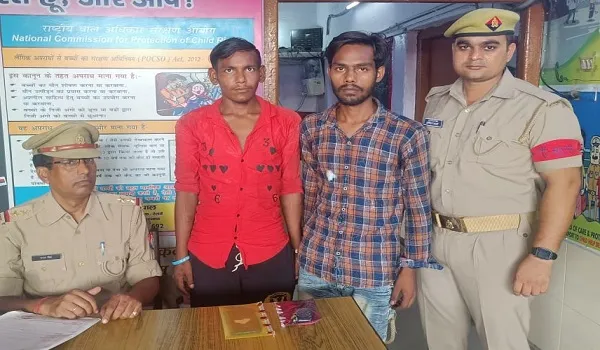 मुरादाबाद: ट्रेन में चोरी करने वाले दो गिरफ्तार, सामान बरामद