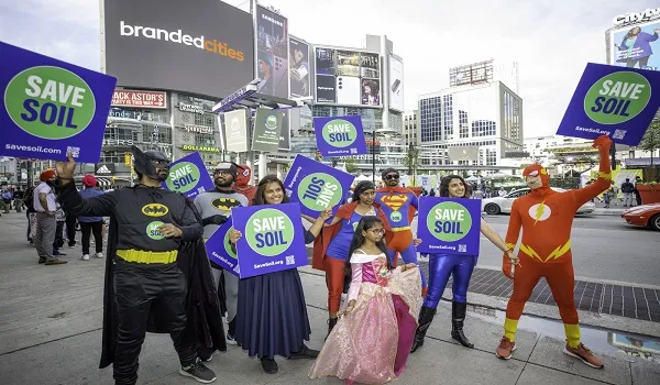Save Soil: अमेरिका में मिट्टी बचाओ वॉकेथॉन में शामिल हुए विभिन्न क्षेत्रों से जुड़े लोग