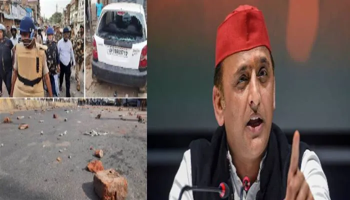 कानपुर में भड़की हिंसा को लेकर अखिलेश ने योगी सरकार पर साधा निशाना, कहा- भाजपा नेता को किया जाये गिरफ्तार