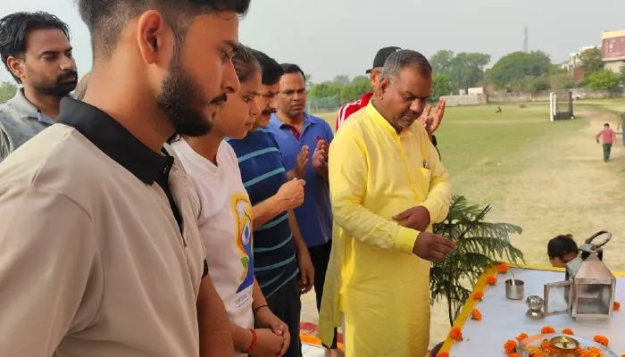 बहराइच: विधायक ने किया अमृत योग सप्ताह का शुभारम्भ, कहा- योग से शरीर रहता है निरोग