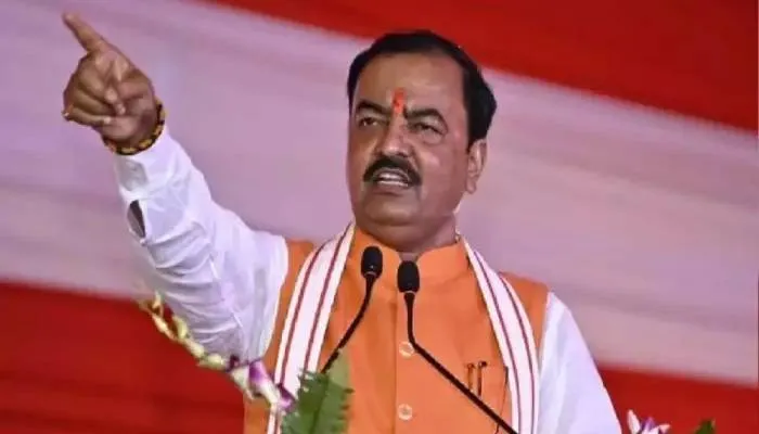 आजमगढ़ में बोले डिप्टी सीएम केशव मौर्य- सपा गुंडों की पार्टी, अखिलेश उसके सरदार