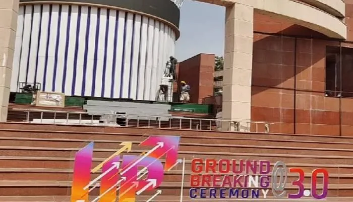 Ground Breaking Ceremony : ग्राउंड ब्रेकिंग सेरेमनी की तैयारियां अन्तिम दौर में, बार कोड चेक करा ले सकेंगे प्रवेश