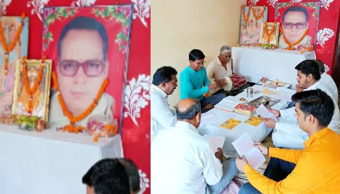 अयोध्या: श्रद्धा पूर्वक मनाई गई संत श्रीराम द्विवेदी की 12वीं पुण्यतिथि, पुष्प चढ़ाकर लोगों ने दी श्रद्धांजलि