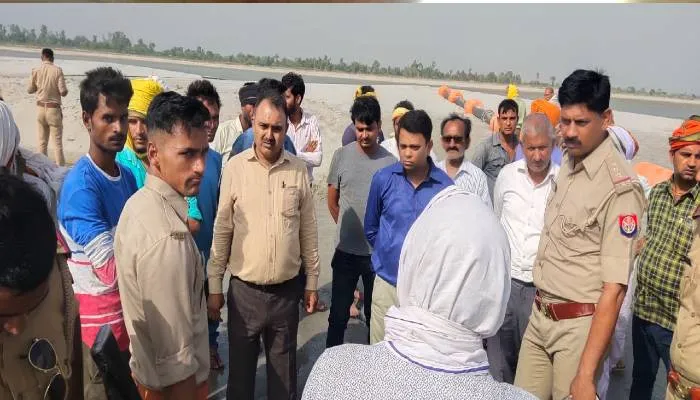 बहराइच: स्नान करते वक्त नदी में डूबा सुपरवाइजर, सर्च ऑपरेशन जारी
