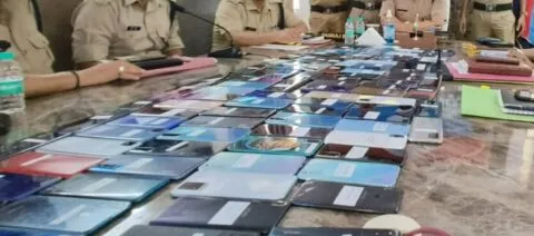 हल्द्वानी: मोबाइल रिकवरी सेल को मिली सफलता, 36.37 लाख के 265 मोबाइल फोन बरामद