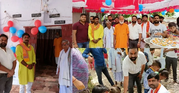 बाराबंकी: मुस्लिम युवक ने विधि विधान के साथ कराया हनुमान जी का भंडारा