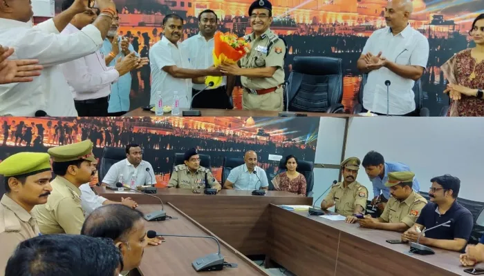 अयोध्या: अंतरराष्ट्रीय रक्तदान दिवस पर आईजी के हाथों रक्तदूत अलंकृत