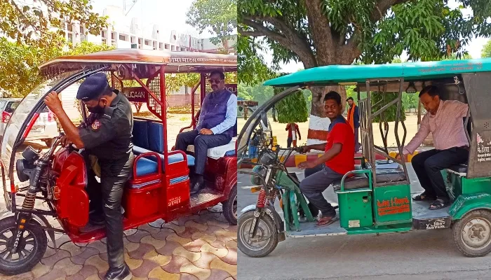 कानपुर: सीएसए में मनाया जा रहा पर्यावरण हितैषी सप्ताह, कुलपति पैदल तो कुलसचिव टेंपो से पहुंचे विश्वविद्यालय