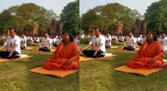 अन्तर्राष्ट्रीय योग दिवस पर केंद्रीय मंत्री साध्वी निरंजन ज्योति पहुंची लखनऊ, कहा- प्रदेश की राजधानी लक्ष्मणपुरी में आकर हो रहा गर्व का अनुभव