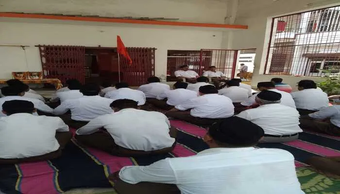 हरदोई : राष्ट्रीय स्वयंसेवक संघ ने मनाया हिंदू साम्राज्य दिवस