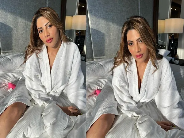 Nikki Tamboli Photos : सोशल मीडिया पर छाया निक्की तंबोली का बोल्ड लुक, तस्वीरें देख फैंस बोले-So pretty