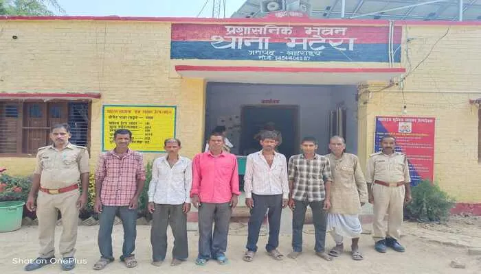बहराइच : जमीनी विवाद में मारपीट, सगे भाई समेत छह गिरफ्तार