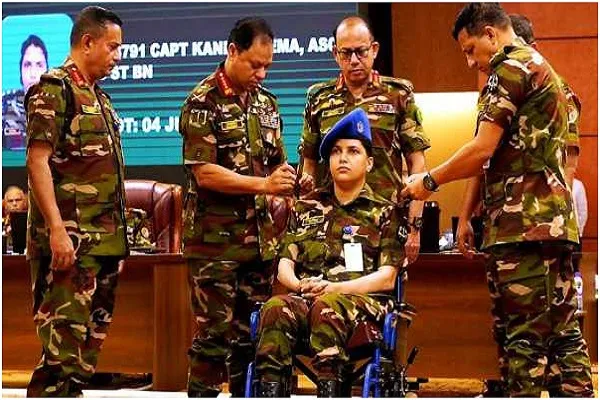 बांग्लादेश की सेना कैप्टन कनीज फातिमा बनीं मेजर