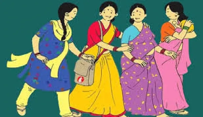 बलिया : आशा बहुओं ने अपने पारिश्रमिक को लेकर उठाई आवाज