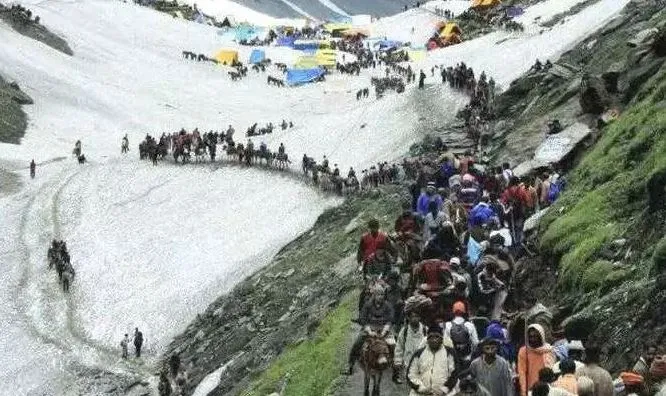 अमरनाथ यात्रा: अब तक 40 हजार से अधिक ने किए बाबा बर्फानी के दर्शन, पांच की मौत