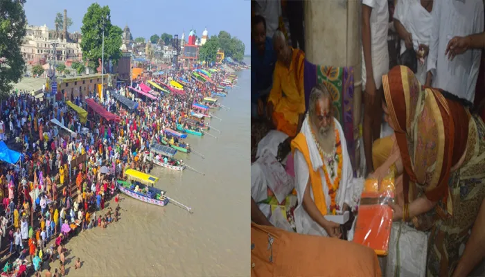 अयोध्या: गुरु पूर्णिमा पर रामनगरी में स्नान और गुरु के दर्शनों को उमड़े श्रद्धालु