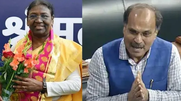‘राष्ट्रपत्नी’ विवाद: अधीर ने राष्ट्रपति से मांगी माफी, बोले- जुबान फिसल गई