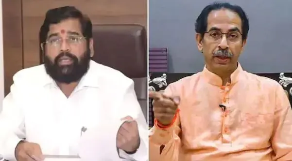 उद्धव ठाकरे ने एकनाथ शिंदे को ‘शिवसेना नेता’ के पद से हटाया