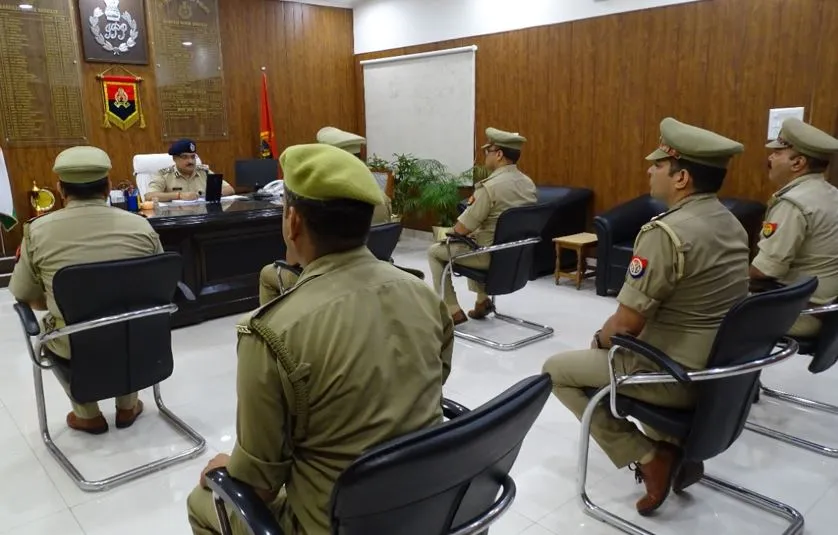 बरेली: कांवड़ यात्रा को लेकर यूपी-उत्तराखण्ड के पुलिस अफसरों ने किया मंथन