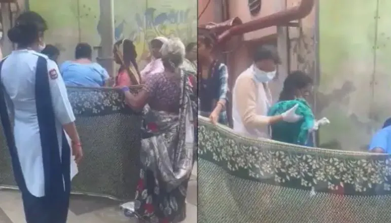महिला ने सफदरजंग अस्पताल के बाहर बच्चे को दिया जन्म, मचा हड़कंप, स्वास्थ्य मंत्रालय ने मांगी रिपोर्ट