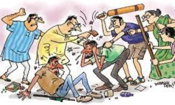 बदायूं: दो पक्षों में जमकर चले लाठी-डंडे, दो घायल