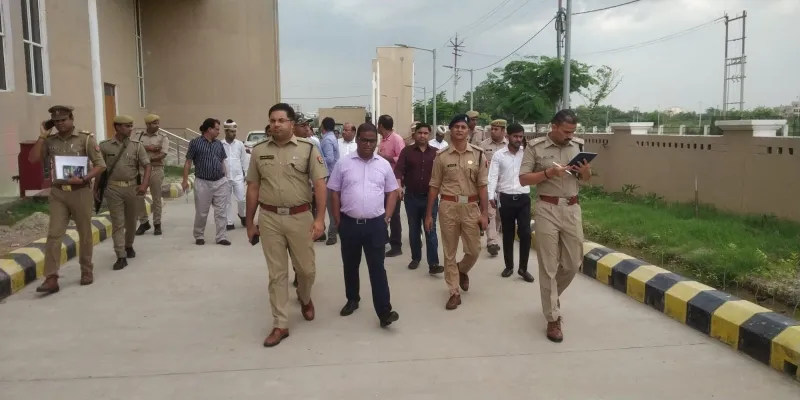 गोरखपुर : सीएम योगी के दौरे की डीएम-एसएसपी ने परखी व्यवस्था