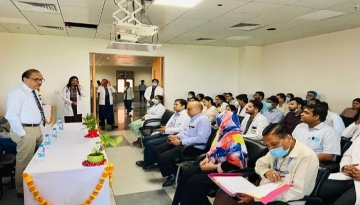 विश्व हेड एण्ड नेक कैंसर दिवस पर बोले प्रो.आर.के.धीमान, कहा- जागरुकता अभियान चलाये जाने की जरूरत