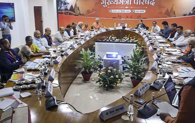 पीएम मोदी ने भाजपा शासित राज्यों के मुख्यमंत्रियों, उपमुख्यमंत्रियों के साथ की बैठक, इन मुद्दों पर हुई चर्चा