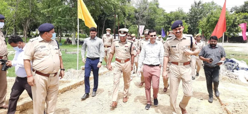 बाराबंकी : एडीजी पीएसी ने किया 10 वीं वाहिनी का आकस्मिक निरीक्षण