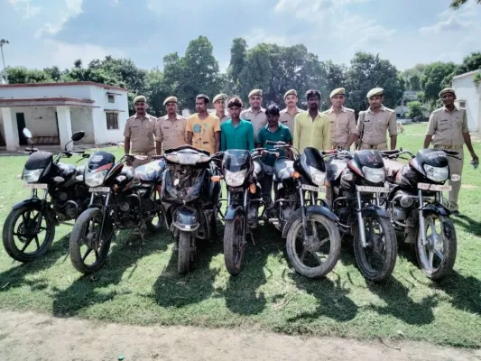 हरदोई : पुलिस ने ऑटो लिफ्टर गैंग का किया राजफाश, राजस्थान तक फैला है नेटवर्क