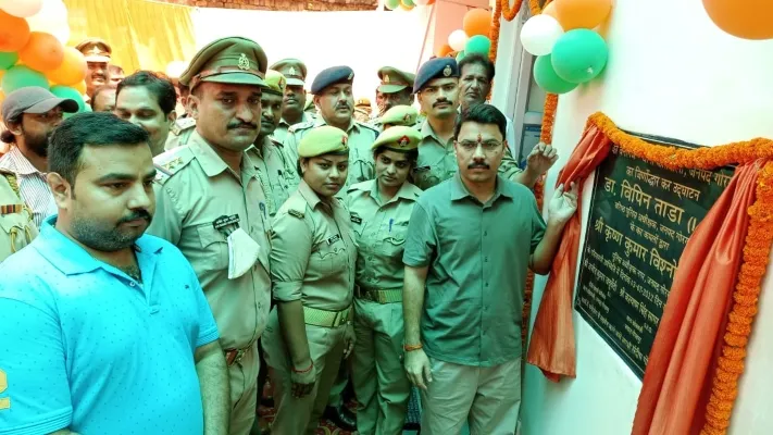 गोरखपुर : बेनीगंज चौकी का एसएसपी ने किया उद्घाटन