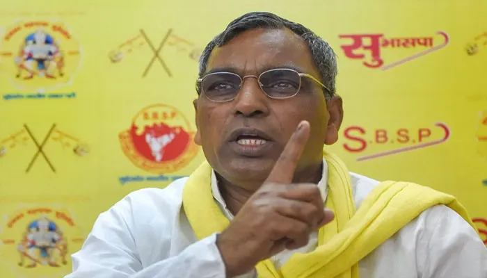 राजभर ने फिर साधा अखिलेश यादव पर निशाना, कहा- तलाक के पेपर तैयार