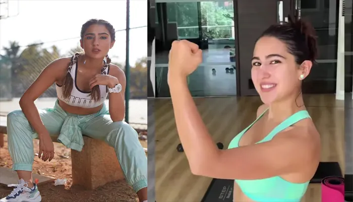 Sara Ali Khan ने शेयर की पोस्ट वर्कआउट फोटो, कैप्शन में लिखी यह बात