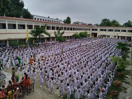 गोरखपुर : हर घर तिरंगा कार्यक्रम को सफल बनाएंगे छात्र, चलाया जन जागरूकता अभियान