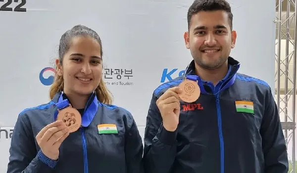ISSF World Cup: चांगवन निशानेबाजी विश्व कप में शीर्ष पर रहा भारत, जीते 15 मेडल