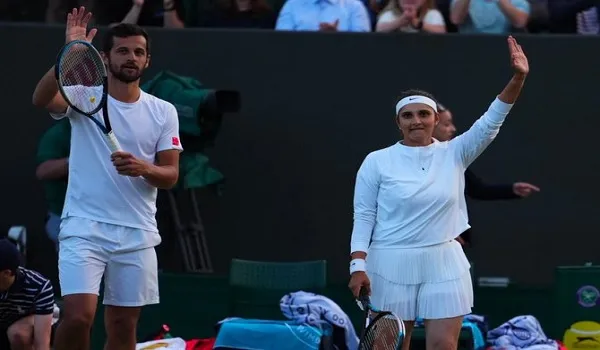सानिया ने मिश्रित युगल सेमीफाइनल में हार के साथ विम्बलडन से ली विदा