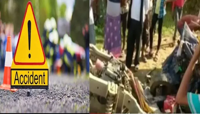 बांदा में भीषण सड़क हादसा: कार की टक्कर से ऑटो सवार एक मासूम समेत छह की मौत