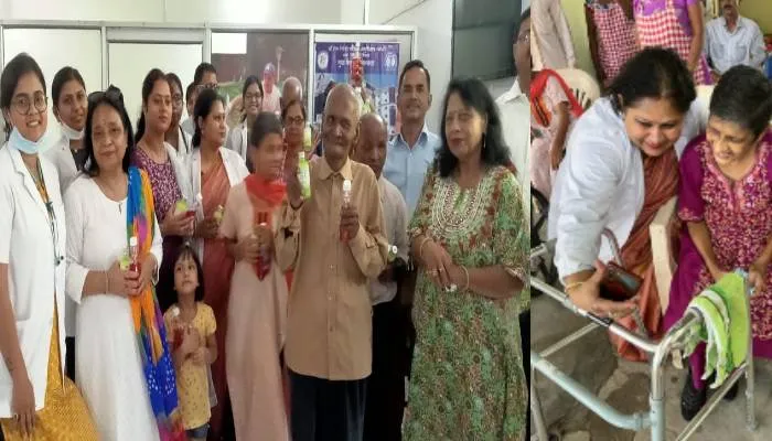 लोहिया संस्थान के चिकित्सकों ने एक अलग अंदाज में मनाया डॉक्टर्स-डे, कहा- यही हमारा काम