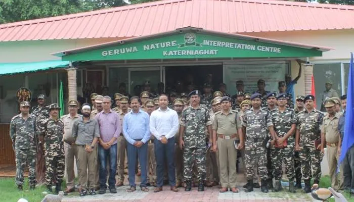 बहराइच: कतरनियाघाट के ईको पर्यटन केंद्र में वन्यजीव अपराध को रोकने के लिये हुआ प्रशिक्षण का आयोजन