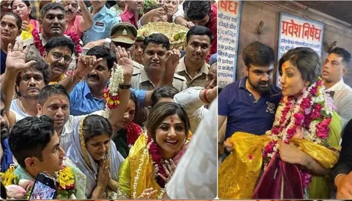 अभिनेत्री शिल्पा शेट्टी ने यूपी के इस मंदिर में की पूजा, कहा- हमेशा यहां आना चाहती थी…