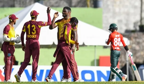 West Indies vs Bangladesh : वेस्टइंडीज ने बांग्लादेश को 35 रन से हराया, टी20 सीरीज में 1-0 की बनाई बढ़त