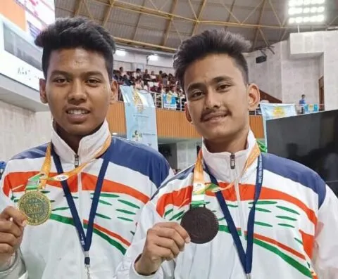जूनियर नेशनल किक बॉक्सिंग चैंपियनशिप में हल्द्वानी के विशाल मेहता ने स्वर्ण और पारस रौतेला ने जीता कांस्य पदक