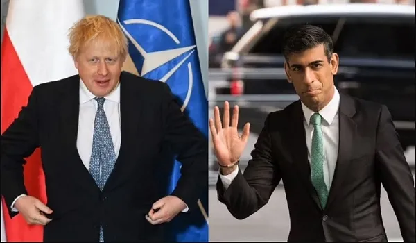 UK PM Race : ऋषि सुनक को प्रधानमंत्री बनते नहीं देखना चाहते बोरिस जॉनसन, बोले- किसी का भी समर्थन करें, लेकिन ऋषि को सपोर्ट न करें