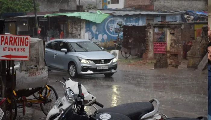 अयोध्या: झमाझम बारिश से लोगों को उमस से मिली निजात