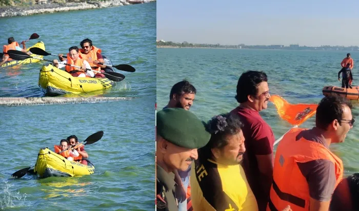 गोरखपुर: रामगढ़ताल में कभी गिरती थी शहर की गंदगी, आज कयाकिंग का लुत्फ और खूबसूरती निहारने दूर दूर से आते हैं लोग