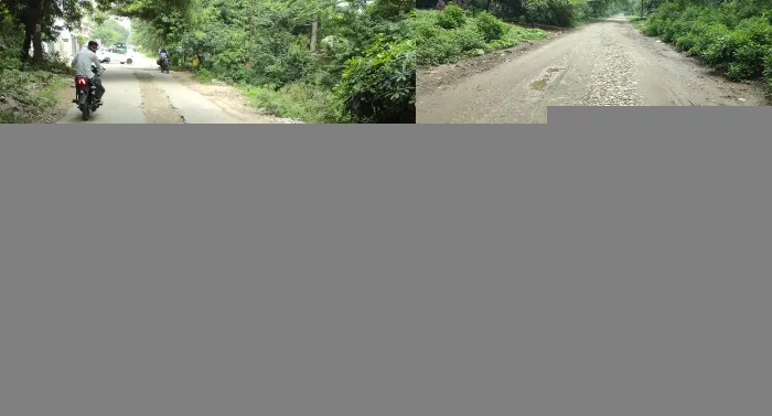 अयोध्या की सड़कों का हुआ बुरा हाल, चोटिल हो रहे हैं राहगीर
